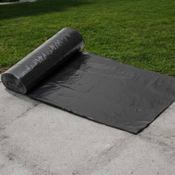 Мешки для мусора 30 л., 30 шт., черные ПНД 10 мкм, 50х60 см.